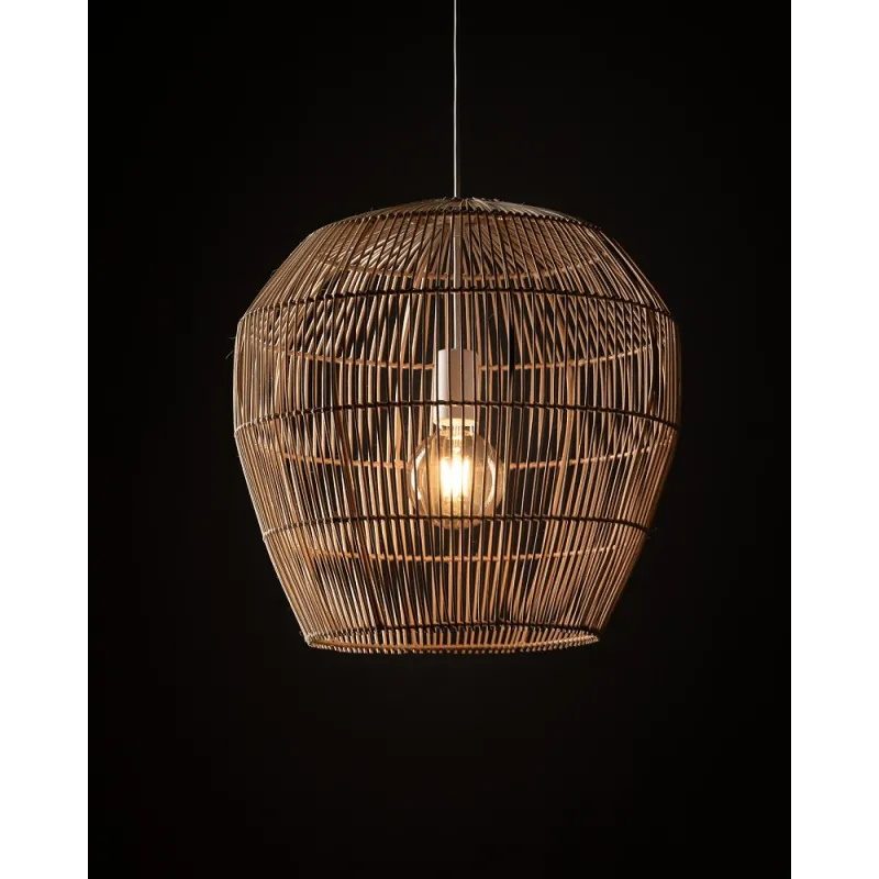 Підвісний світильник, люстра Nowodvorski 11163 Haiti S E27 1x25W IP20 бежевий