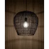 Підвісний світильник, люстра Nowodvorski 11166 Haiti S E27 1x25W IP20 чорний