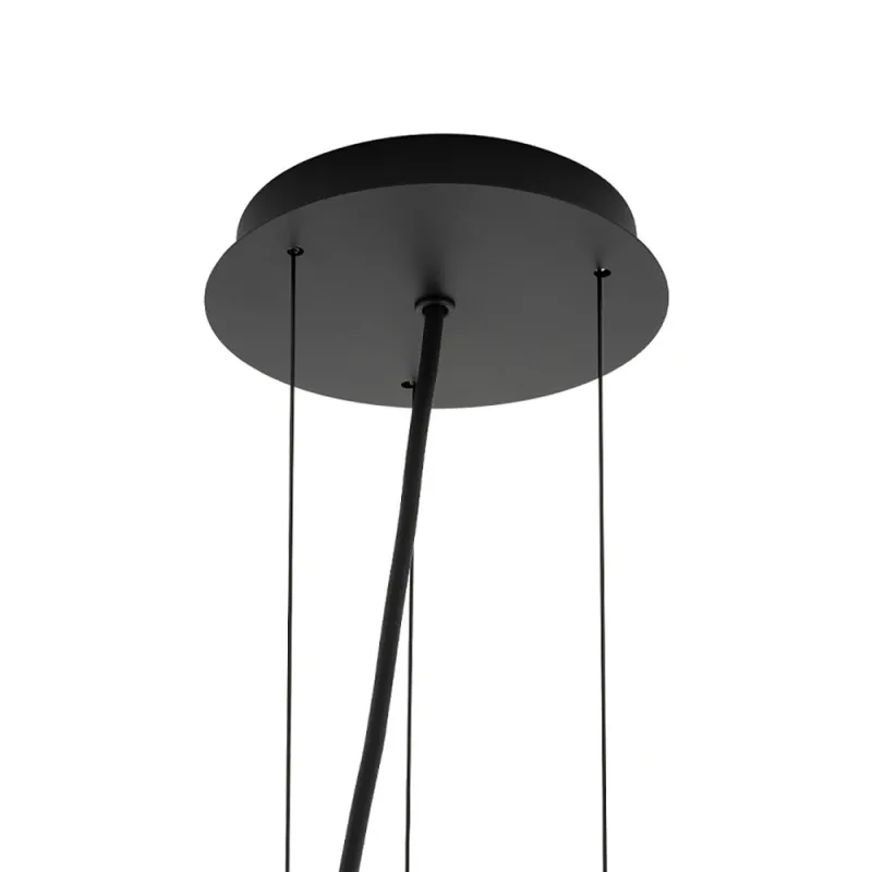 Підвісний світильник, люстра Nowodvorski 11225 Satellite S E27 3x25W IP20 чорний