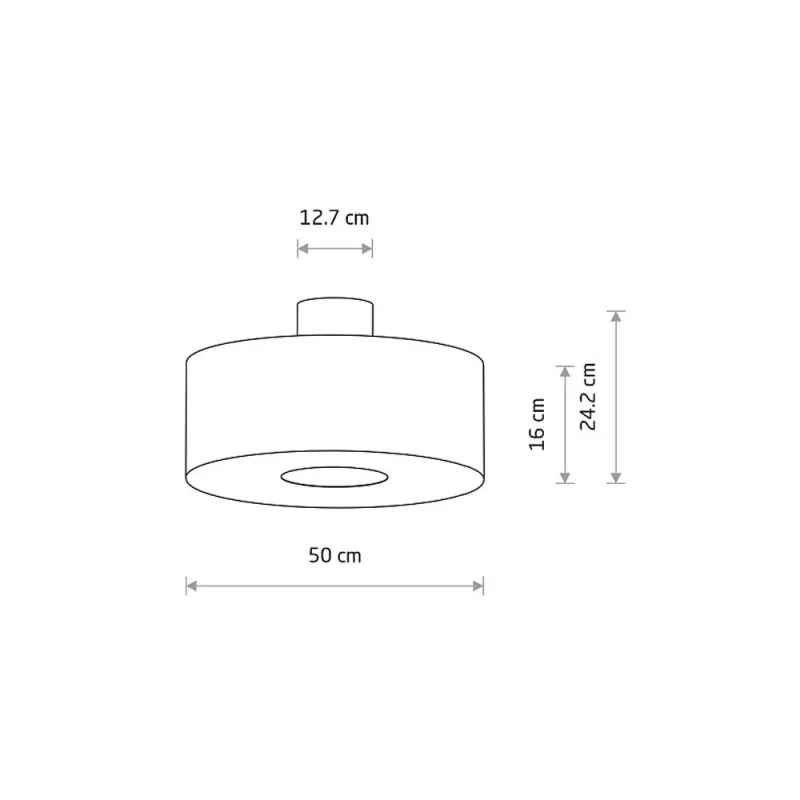 Люстра Nowodvorski 11651 Santana M E27 1x25W IP20 бежева