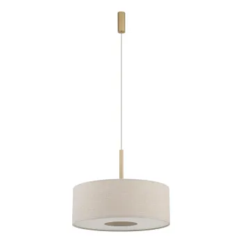 Підвісний світильник, люстра Nowodvorski 11652 Santana M E27 1x25W IP20 бежевий