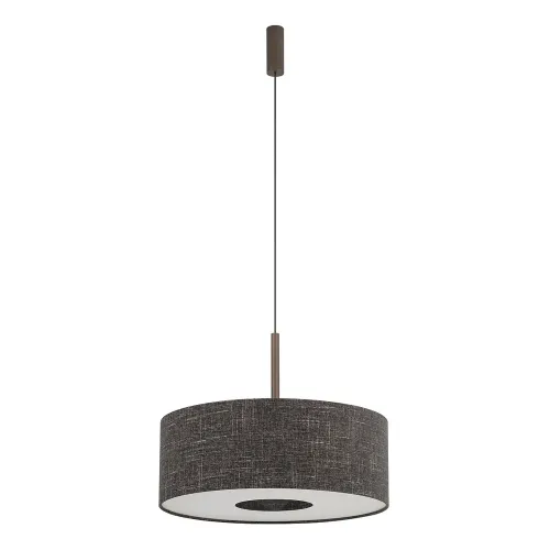 Підвісний світильник, люстра Nowodvorski 11659 Amarela M E27 1x25W IP20 графітовий