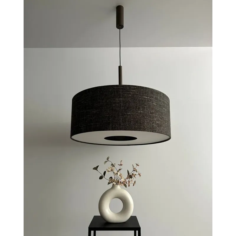 Підвісний світильник, люстра Nowodvorski 11660 Amarela L E27 1x25W IP20 графітовий