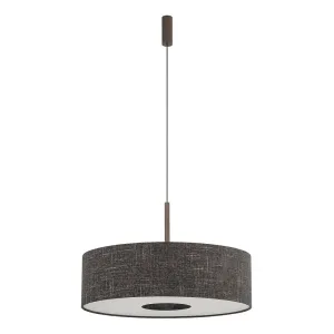 Підвісний світильник, люстра Nowodvorski 11660 Amarela L E27 1x25W IP20 графітовий