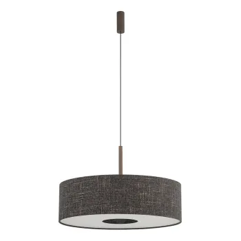 Підвісний світильник, люстра Nowodvorski 11660 Amarela L E27 1x25W IP20 графітовий