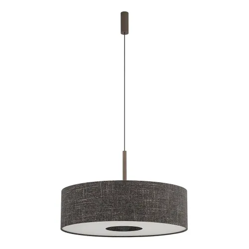 Підвісний світильник, люстра Nowodvorski 11660 Amarela L E27 1x25W IP20 графітовий