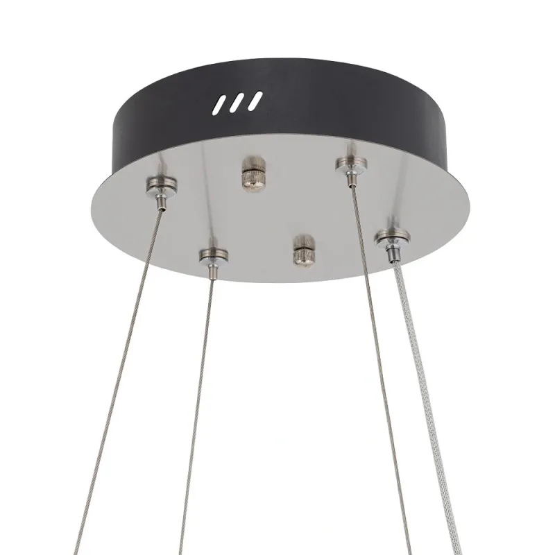 Підвісний світильник, люстра Nowodvorski 11705 Luxora Round LED 1x30W 3000K 2700Lm IP20 хром