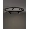 Люстра Nowodvorski 11944 Fourty Round GU10 R35 7x10W IP20 чорна