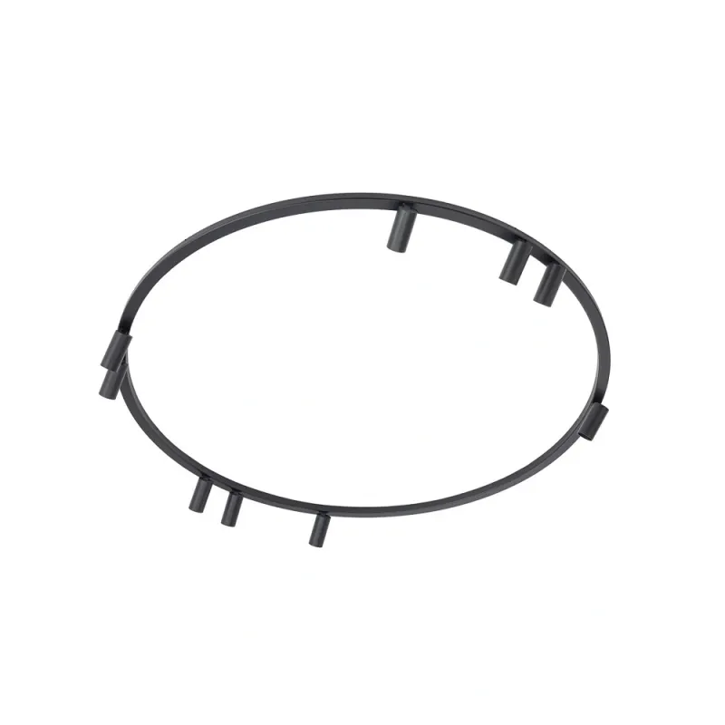 Люстра Nowodvorski 11950 Fourty Round GU10 R35 9x10W IP20 чорна