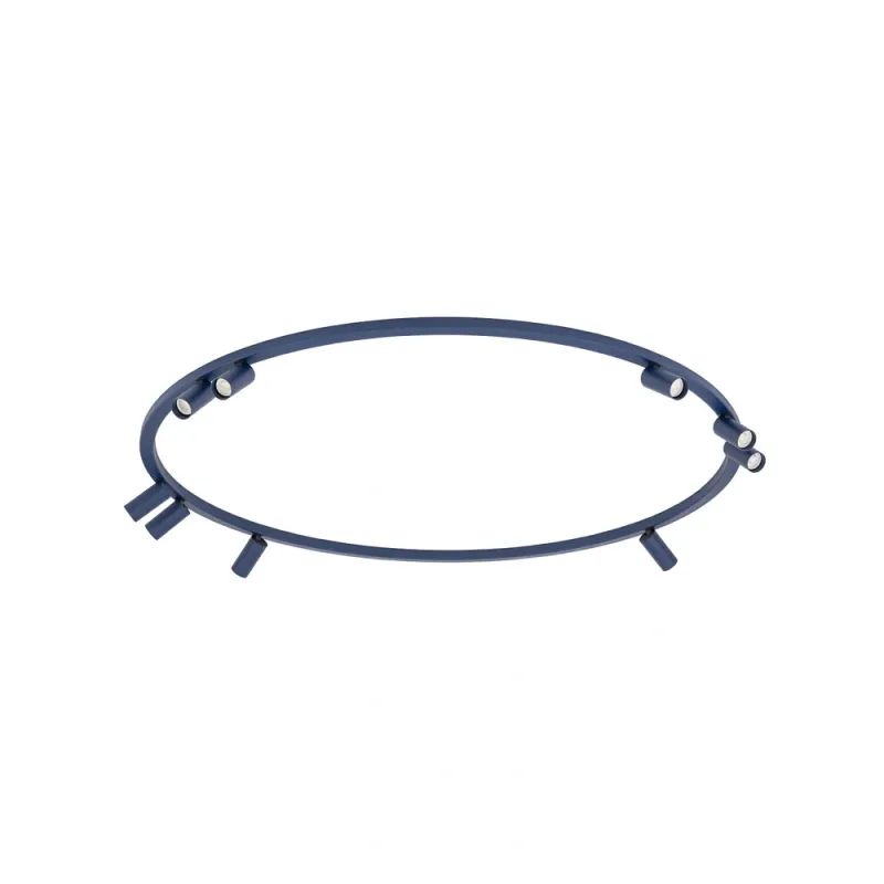 Люстра Nowodvorski 11953 Fourty Round GU10 R35 9x10W IP20 синя