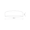 Люстра Nowodvorski 8962 Laguna E27 9x15W IP20 бежева