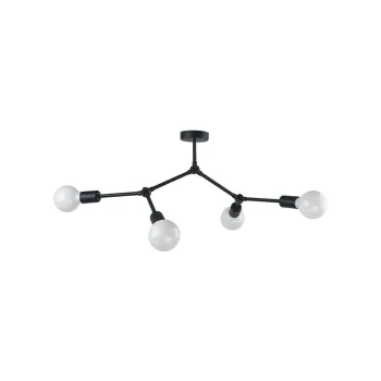 Люстра Nowodvorski 9140 Twig E27 4x25W IP20 чорна