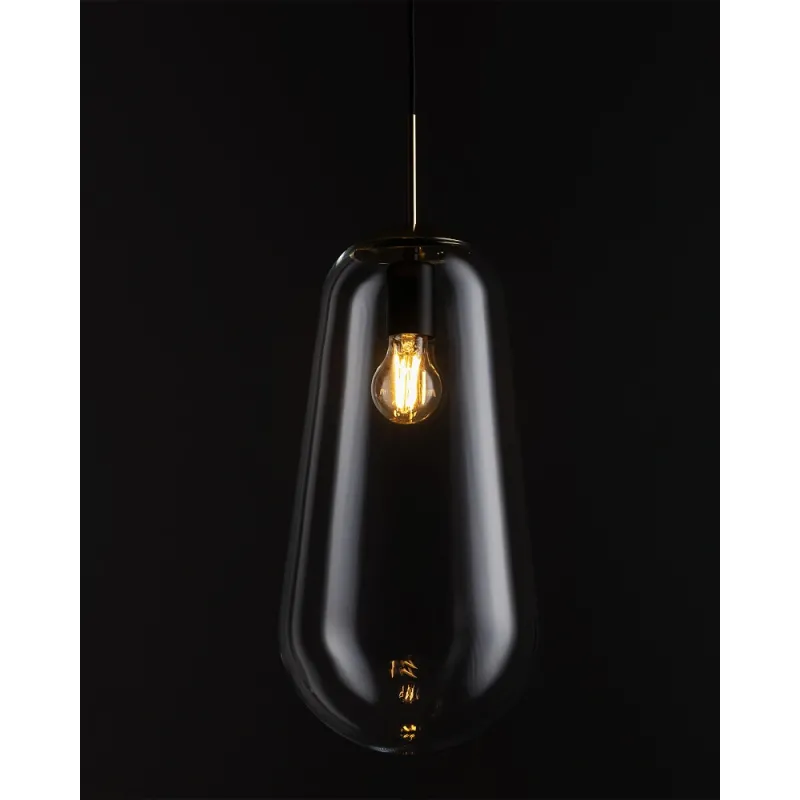 Підвісний світильник, люстра Nowodvorski 8671 Pear L E27 1x25W IP20 прозорий