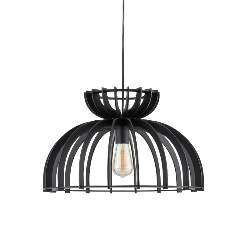 Підвісний світильник, люстра Nowodvorski 10575 Kymi С E27 1x25W IP20 чорний