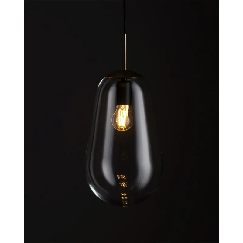 Підвісний світильник, люстра Nowodvorski 8672 Pear M E27 1x25W IP20 прозорий