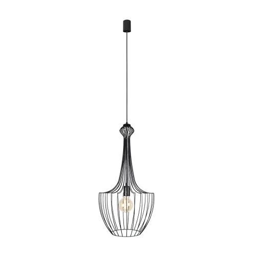 Підвісний світильник, люстра Nowodvorski 8851 Luksor S E27 1x25W IP20 чорний