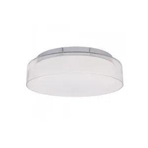 Світильник стельовий Nowodvorski 8174 Pan LED M 1x17W 4000K 1000Lm IP44 білий