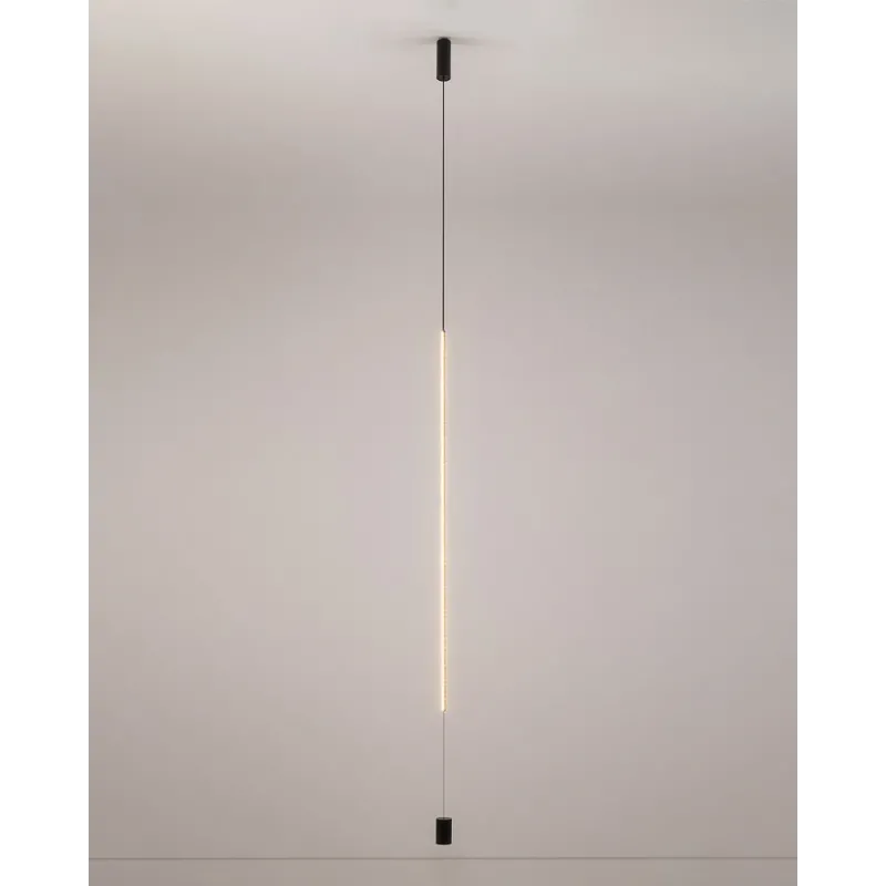 Підвісний світильник, люстра Nowodvorski 10362 Vertic LED 1x19W 3000K 650Lm IP20 чорний
