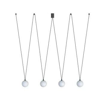 Люстра Nowodvorski 10354 Sling IV G9 4x12W IP20 чорна