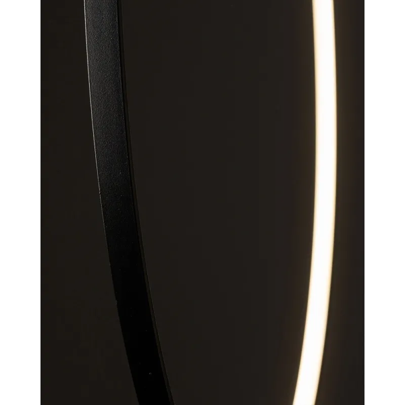 Люстра Nowodvorski 10811 Circolo LED M 1x21W 3000K 660Lm IP20 чорна