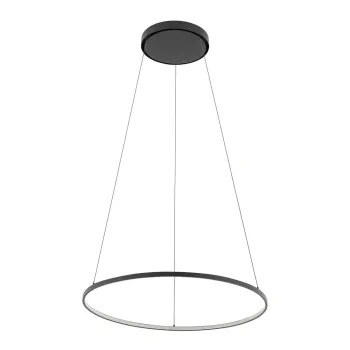 Люстра Nowodvorski 10812 Circolo LED M 1x21W 3000K 660Lm IP20 чорна
