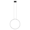 Люстра Nowodvorski 10861 Circolo LED M 1x21W 4000K 700Lm IP20 чорна