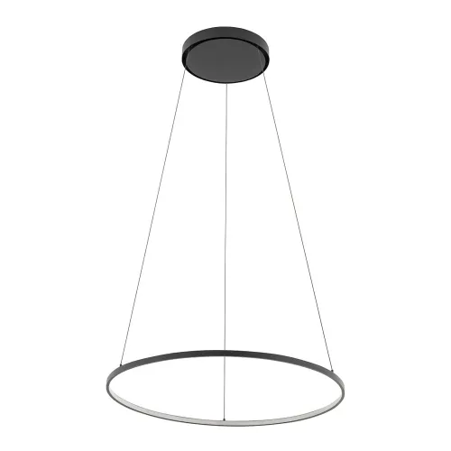 Люстра Nowodvorski 10862 Circolo LED M 1x21W 4000K 700Lm IP20 чорна