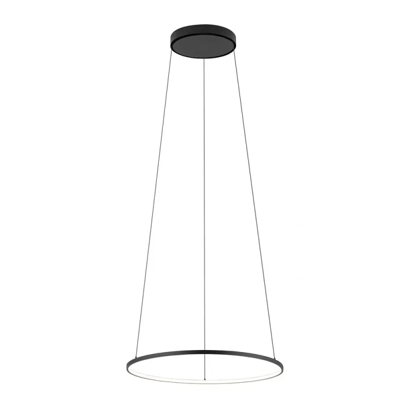 Люстра Nowodvorski 10863 Circolo LED S 1x18W 4000K 600Lm IP20 чорна