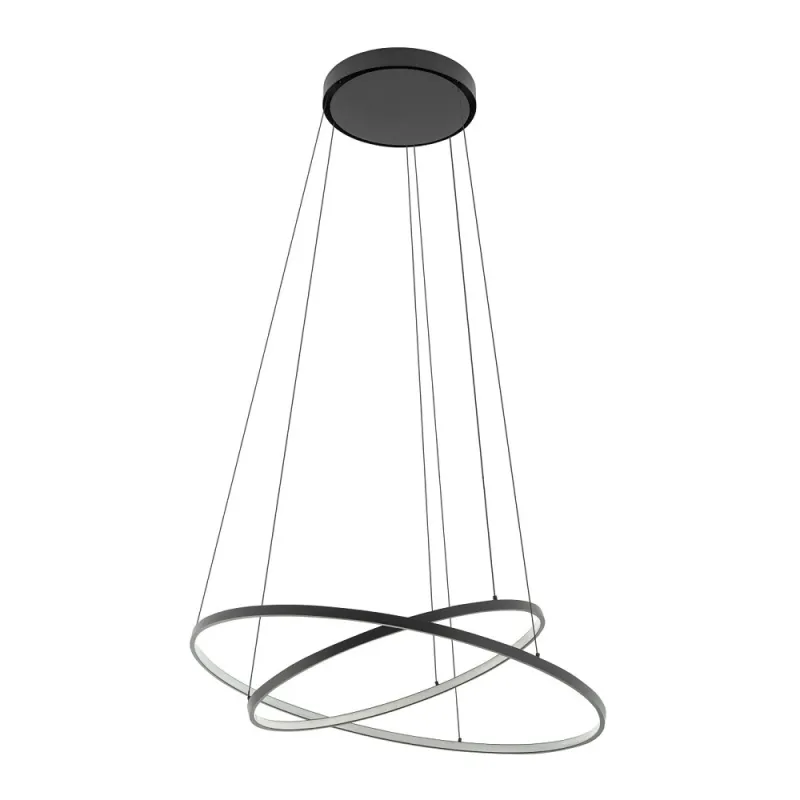 Люстра Nowodvorski 10864 Circolo LED 2x35W 4000K 1300Lm IP20 чорна