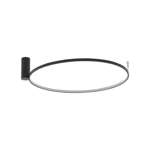 Люстра Nowodvorski 10865 Circolo LED M 1x21W 4000K 700Lm IP20 чорна