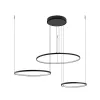 Люстра Nowodvorski 10867 Circolo LED 3x45W 4000K 1800Lm IP20 чорна