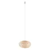 Підвісний світильник, люстра Nowodvorski 11153 Rattan S E27 1x25W IP20 бежевий