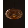 Підвісний світильник, люстра Nowodvorski 11154 Rattan M E27 1x25W IP20 бежевий