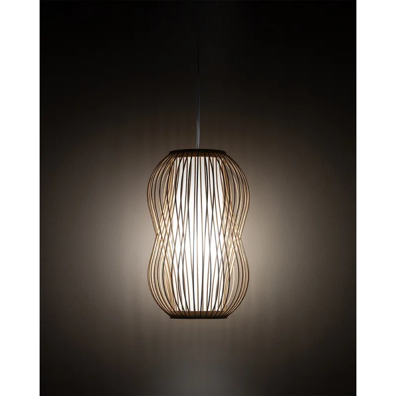 Підвісний світильник, люстра Nowodvorski 11160 Puket S E27 1x25W IP20 бежевий