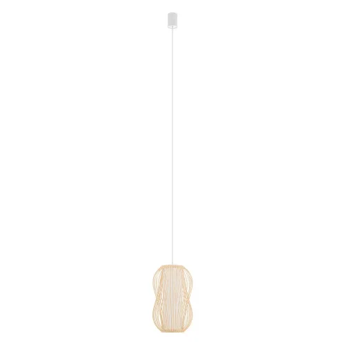 Підвісний світильник, люстра Nowodvorski 11160 Puket S E27 1x25W IP20 бежевий