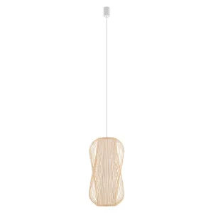 Підвісний світильник, люстра Nowodvorski 11162 Puket L E27 1x25W IP20 бежевий