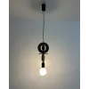 Підвісний світильник, люстра Nowodvorski 11175 Drops Wood C E27 1x25W IP20 коричневий