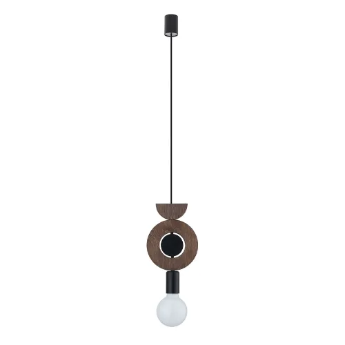 Підвісний світильник, люстра Nowodvorski 11176 Drops Wood D E27 1x25W IP20 коричневий
