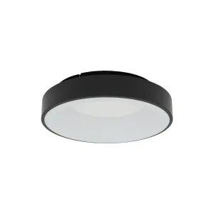 Світильник стельовий Nowodvorski 11210 Nikki Round LED 1x32W 4000K 2700Lm IP20 чорний