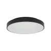 Світильник стельовий Nowodvorski 11212 Nikki Round LED 1x60W 4000K 5400Lm IP20 чорний