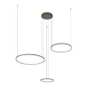 Люстра Nowodvorski 11398 Circolo LED 3x45W 3000K 1600Lm IP20 оливкова