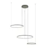 Люстра Nowodvorski 11398 Circolo LED 3x45W 3000K 1600Lm IP20 оливкова