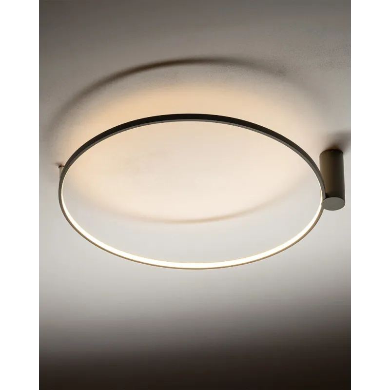 Люстра Nowodvorski 11402 Circolo LED M 1x21W 3000K 660Lm IP20 оливкова