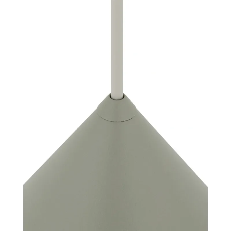 Підвісний світильник, люстра Nowodvorski 11485 Zenith M GU10 1x20W IP20 сіро-зелений