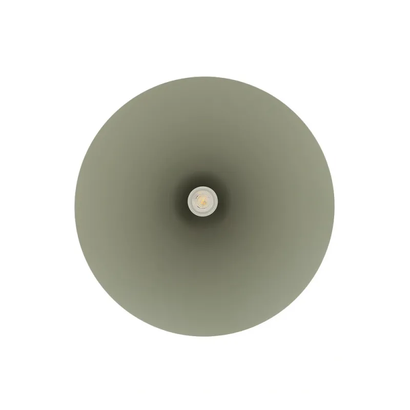 Підвісний світильник, люстра Nowodvorski 11485 Zenith M GU10 1x20W IP20 сіро-зелений