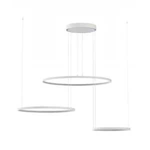 Люстра Nowodvorski 11602 Circolo LED 3x45W 3000K 1600Lm IP20 біла