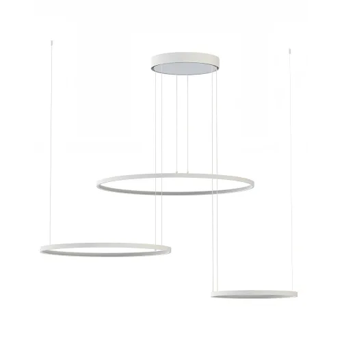 Люстра Nowodvorski 11602 Circolo LED 3x45W 3000K 1600Lm IP20 біла