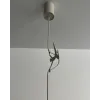 Підвісний світильник, люстра Nowodvorski 11665 Cedro M E27 1x25W IP20 світло-сірий