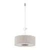 Підвісний світильник, люстра Nowodvorski 11665 Cedro M E27 1x25W IP20 світло-сірий