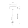 Фурнітура Nowodvorski 9238 Profile Power Supply Kit IP20 чорна